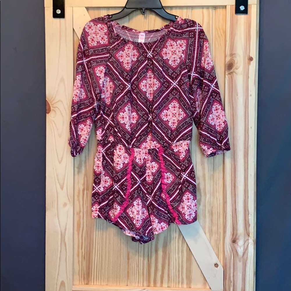 3/4 sleeve romper